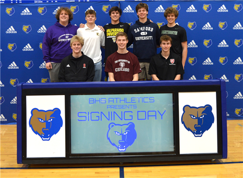 BHS Athletics Signing Day
